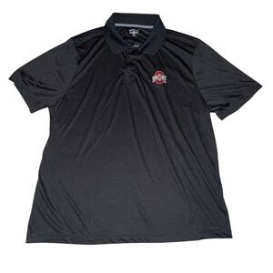 Ohio State University Men’s Gray Polo Size XXL